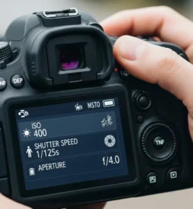Pair ISO with Shutter Speed and Aperture