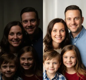 Perfect Lighting for Family Portraits
