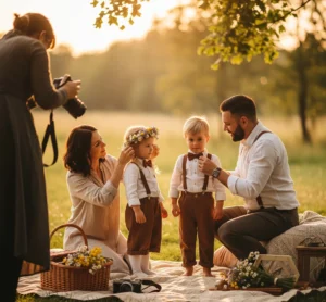 Setting Up the Perfect Family Portraits